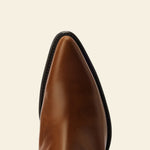 Maya boot – tan pull-up leather