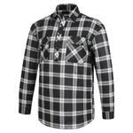 MensClosedFrontFlanneletteRM123SCFGrey-Black