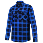 MensClosedFrontFlanneletteRM123SCFRoyalBlue-Navy