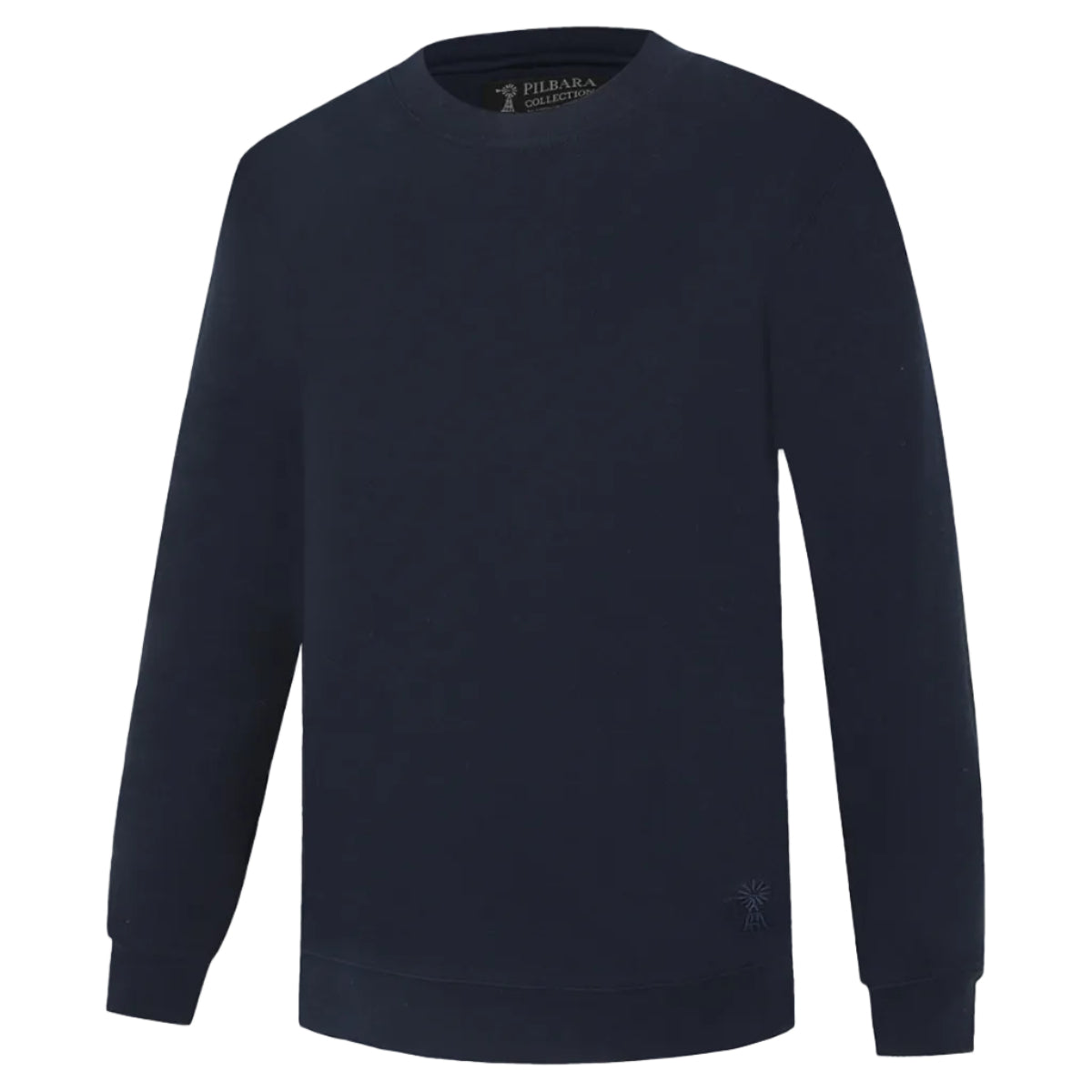 MensCrewNeckFleecePilloverRMPC140FrenchNavy