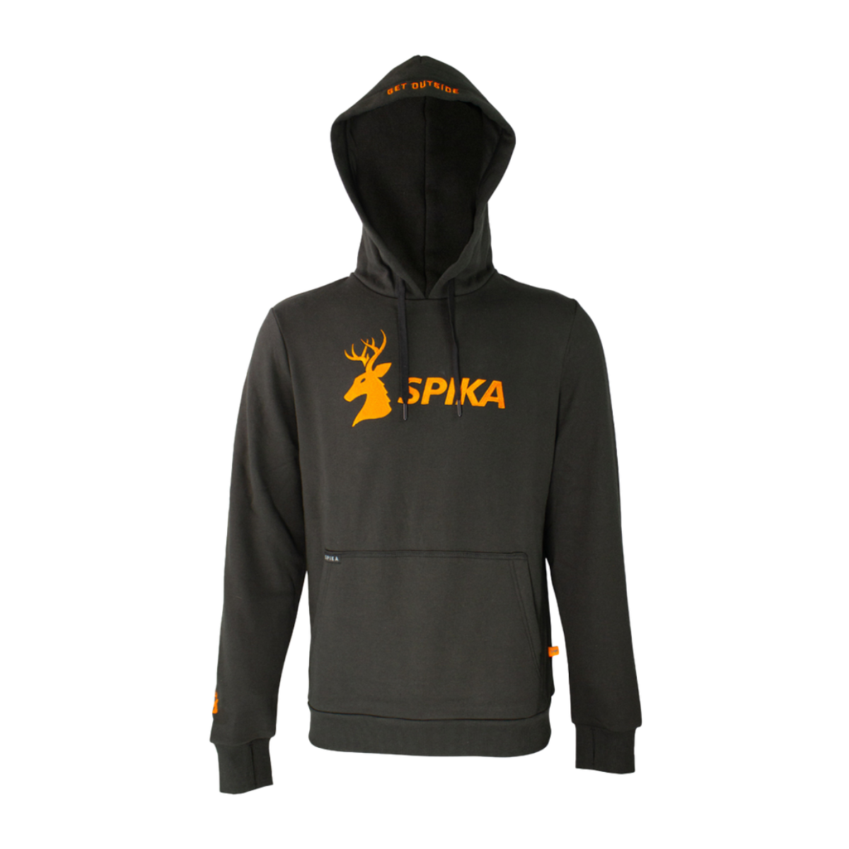 MensGOClassicHoodieBlackFront