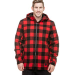 MensHudsonHoodieCoreRed-Black