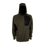 MensMicrofleeceHoodieOliveFront