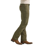 MensToughComfortJeanOliveSide