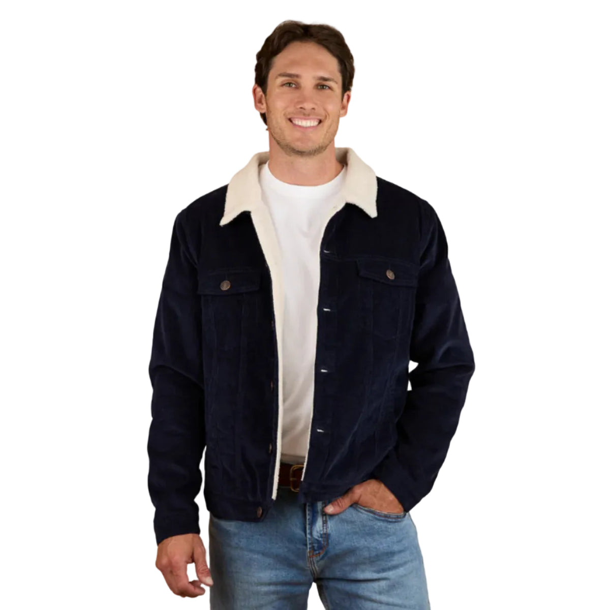 MilawaJacketNavyFront