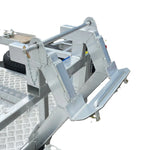 Mini Loader Trailer Power Head Mount 3x Auger Holder 3