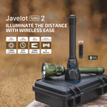 Olight Javelot Turbo 2 Powerful Rechargeable 1500 Metres Long Range Hunting Torch
