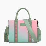 OmbreCrossbodyBagGreenFront