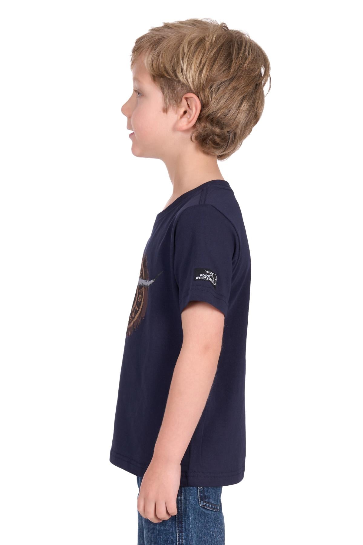 Pure Western BOY’S SAMUEL SHORT SLEEVE TEE