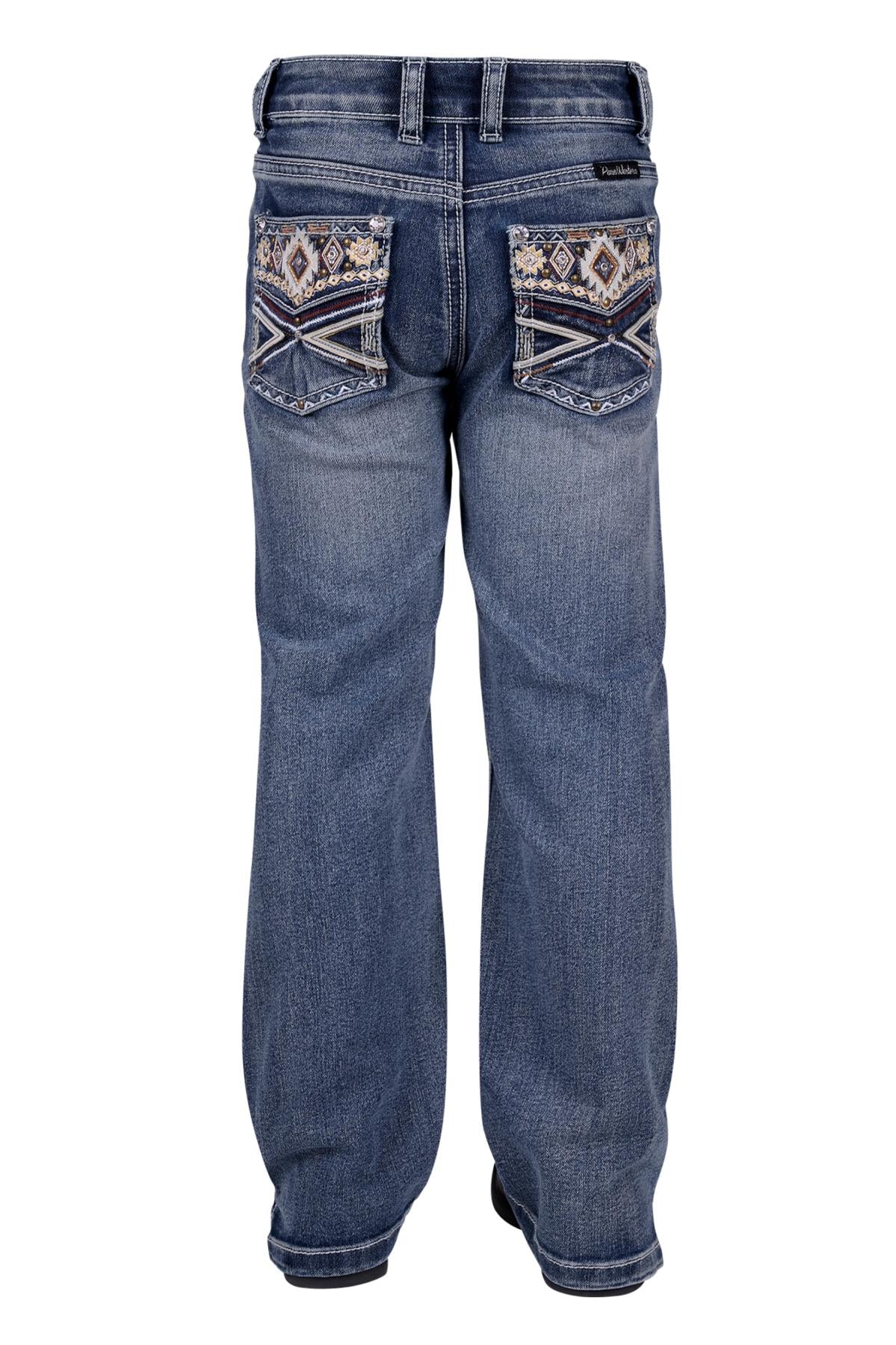 Pure Western Girl's Rue Straight Leg Jean