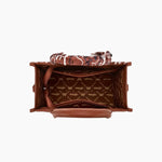 PaisleyCrossbodyBagTanInside