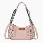 PaisleyShoulderBagPinkFront