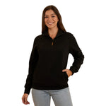 PeninsulaQuarterZipCrewBlackFront