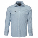 Pilbara Men's Long Sleeve Shirt - Double Pockets