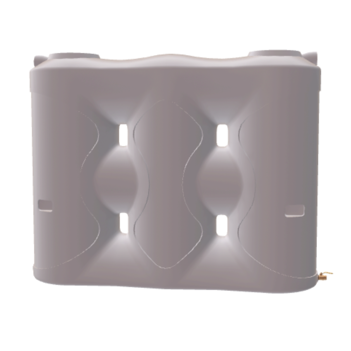 PolymasterSlimlineTank3000LBirchGrey