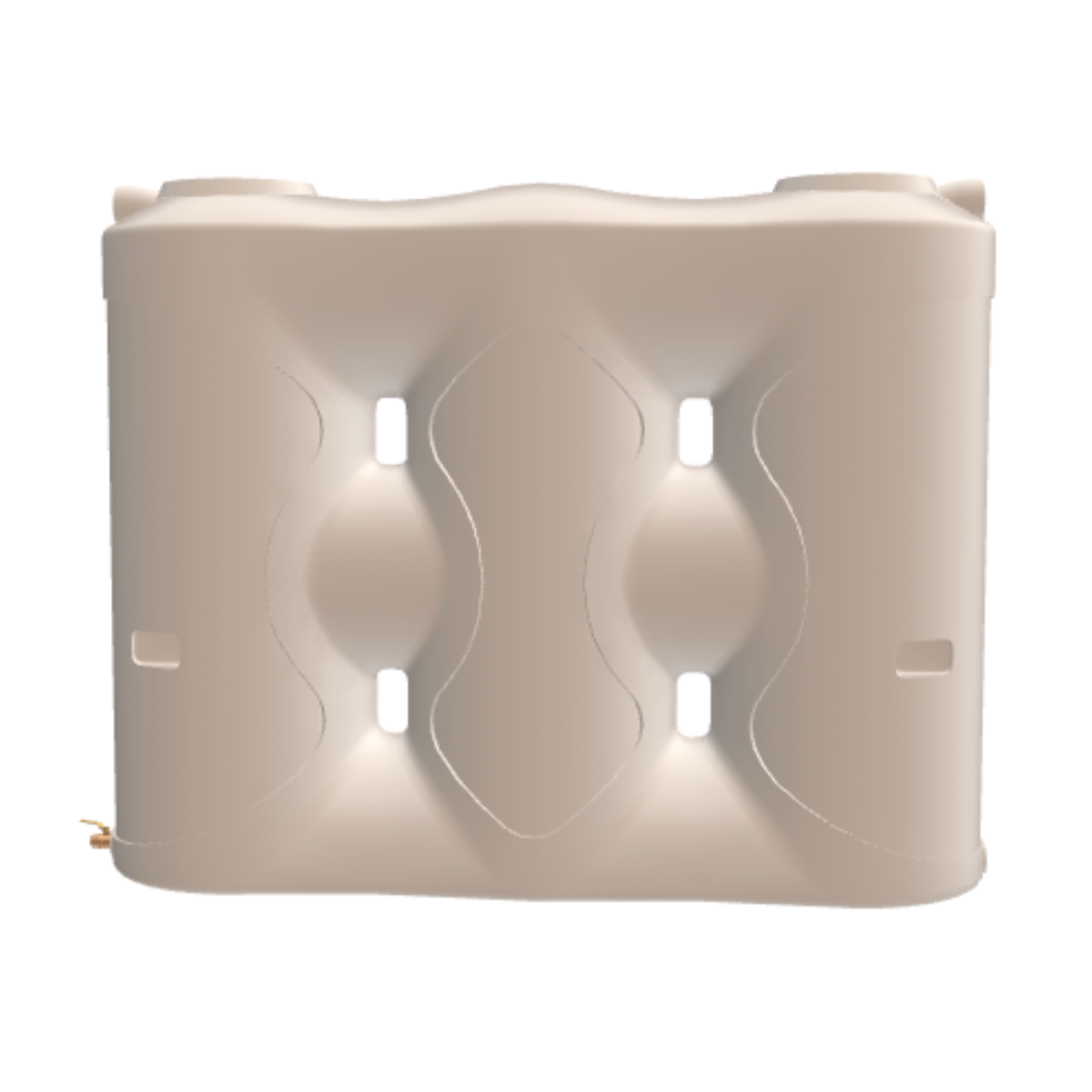 PolymasterSlimlineTank3000LSmoothCream