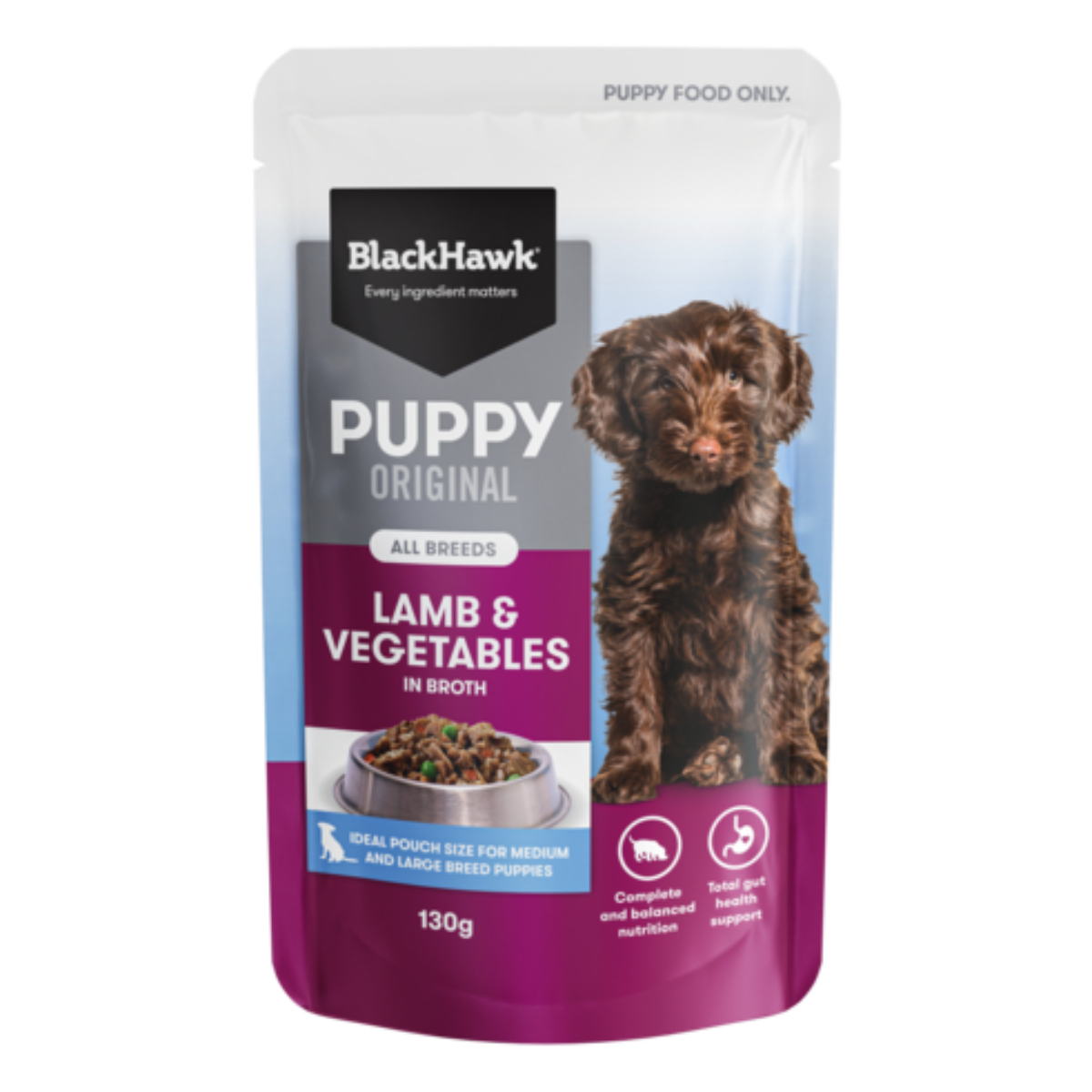 PuppySachetLambVeg130g