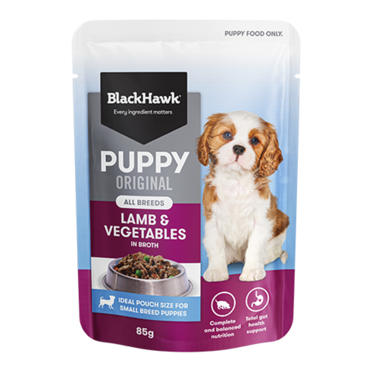 PuppySachetLambVeg85g
