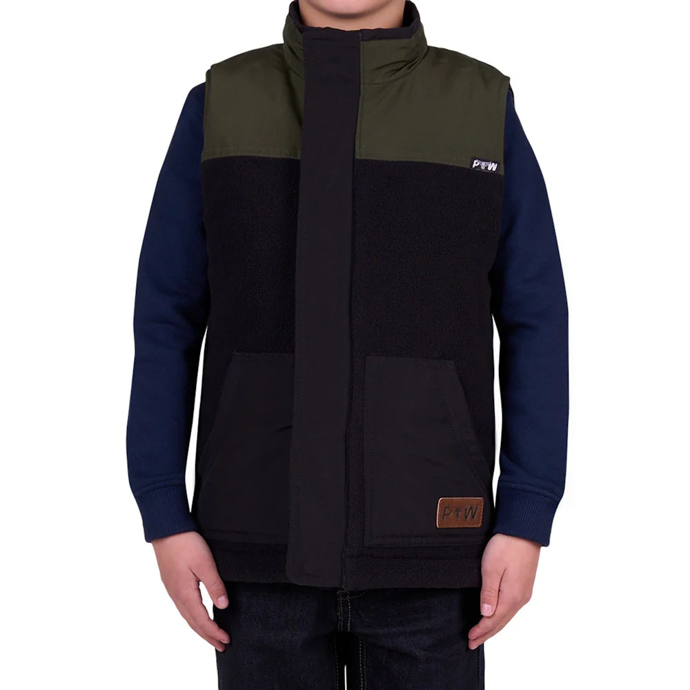 Pure Western Boy’s Ralph Reversible Vest