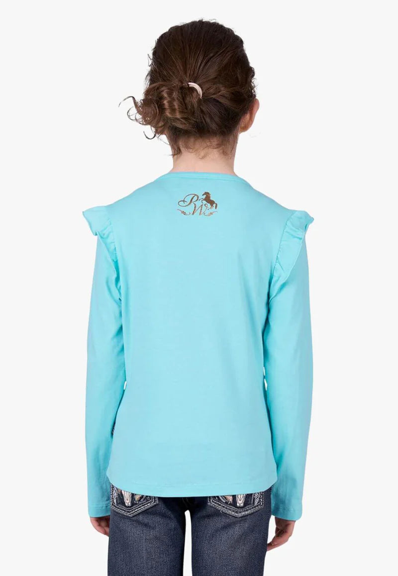 Pure Western Girl’s Kristy Long Sleeve Tee 1