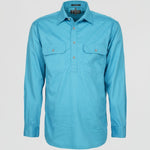 Mens Pilbara Closed Front L/S Shirt