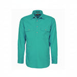 Mens Pilbara Closed Front L/S Shirt