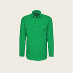 Mens Pilbara Closed Front L/S Shirt