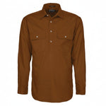 Mens Pilbara Closed Front L/S Shirt