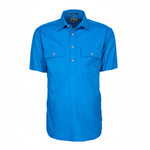 Closed Front Men's Pilbara Shirt - Short Sleeve
