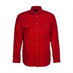Open Front Men's Pilbara Shirt - Long Sleeve