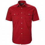 Men's Pilbara Shirt - Open Front - Short Sleeve
