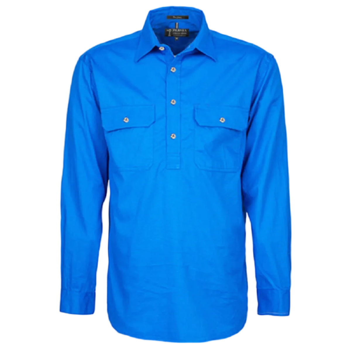RM200CFClosedFrontLSShirtLight-Blue