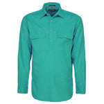 RM200CF_Closed_Front_LS_Shirt_Jade