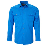 RM500BTOpenFrontLSShirtLightBlue