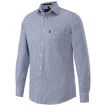 RMPC114YDCheckLSShirtNavy-White