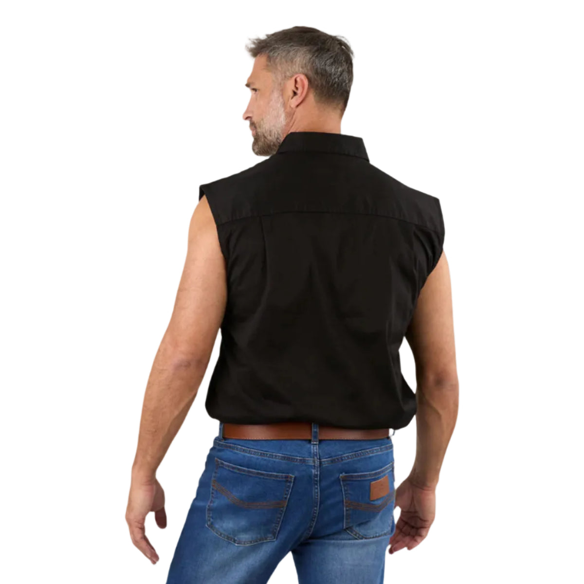 RobRoySleevlessShirtBlackBack