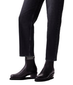 Rosebery boot – black pull-up leather 1