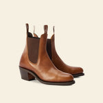 Rosebery boot – tan pull-up leather