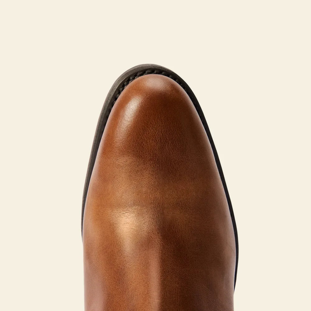 Rosebery boot – tan pull-up leather
