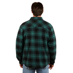 SawyerFlannelShirtPine-CharcoalBack