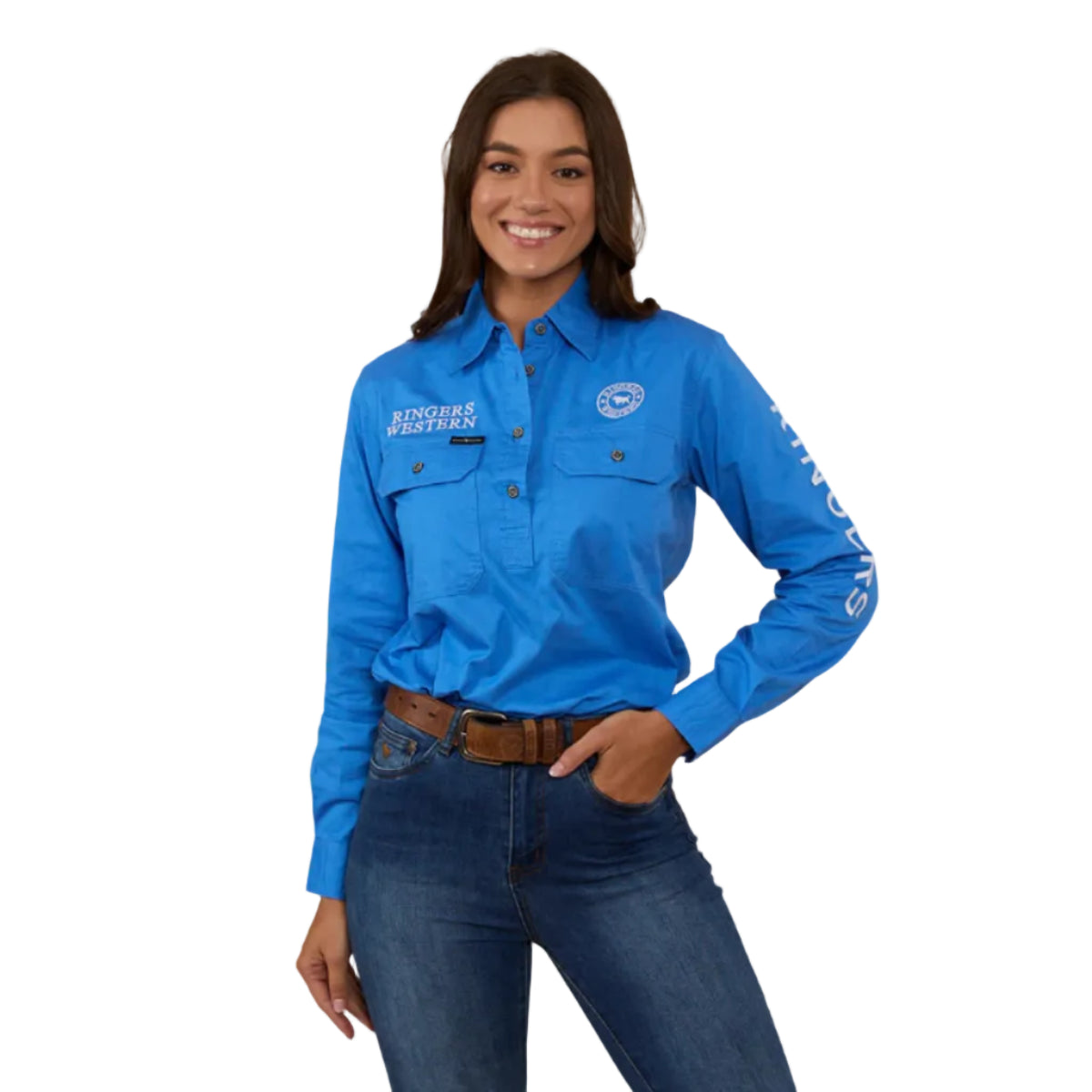 SignatureBullJillarooShirtBlueFront