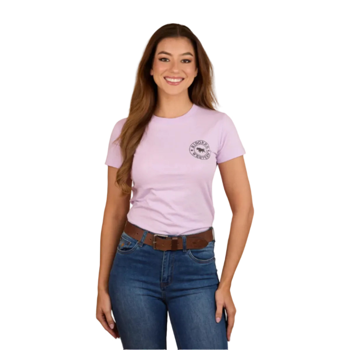 SignatureBullTeeLilacFront