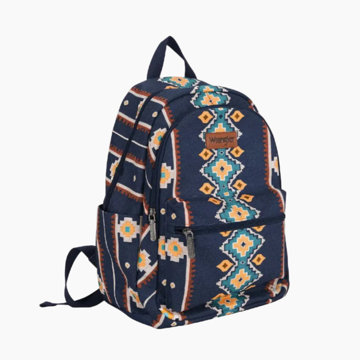 SouthwesternCanvasBackpackNavyFront