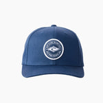 StaplerSnapbackCapNavyFront