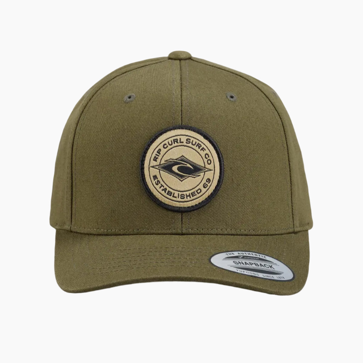 StaplerSnapbackCapRockFront