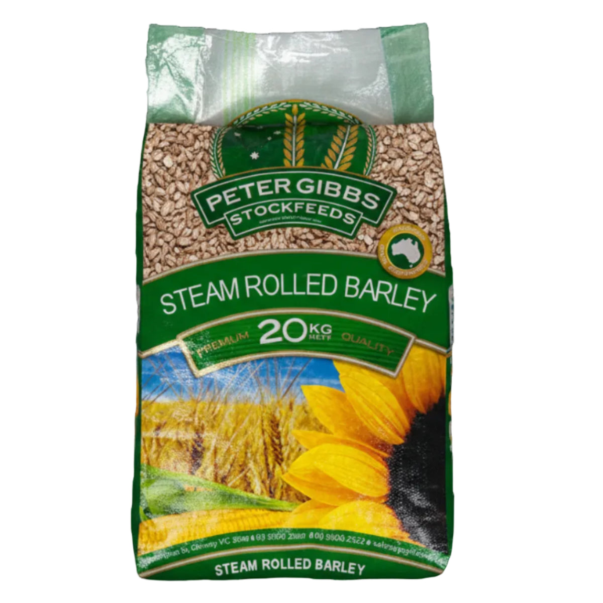 SteamRolledBarley20kg