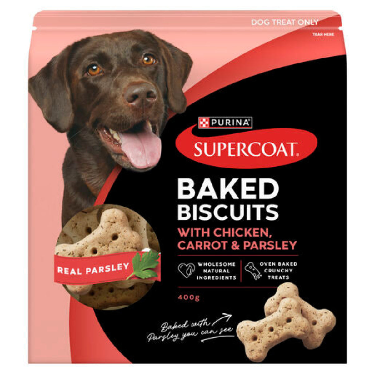 SupercoatBakedBiscuitsChicken400g