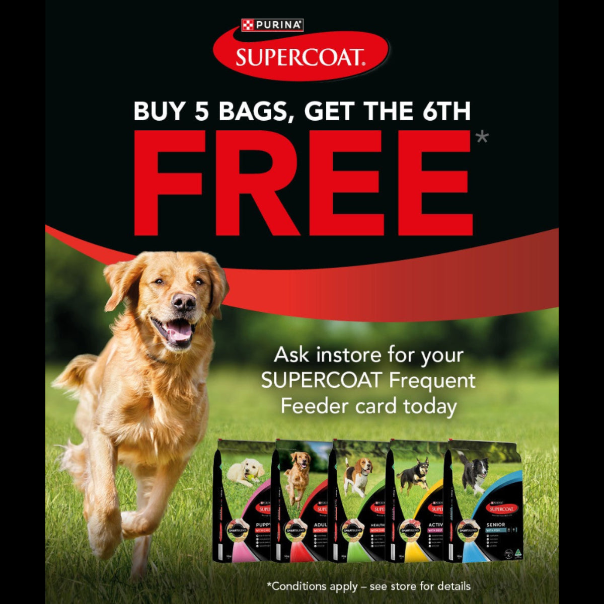SupercoatFreeBagPoster