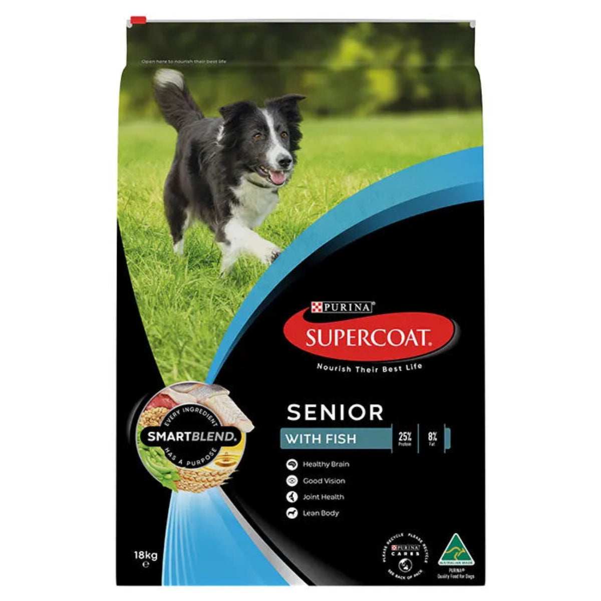Supercoat Senior Fish 18kg