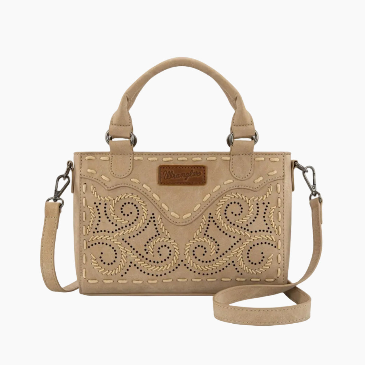 SwirlCrossbodyBagNaturalFront